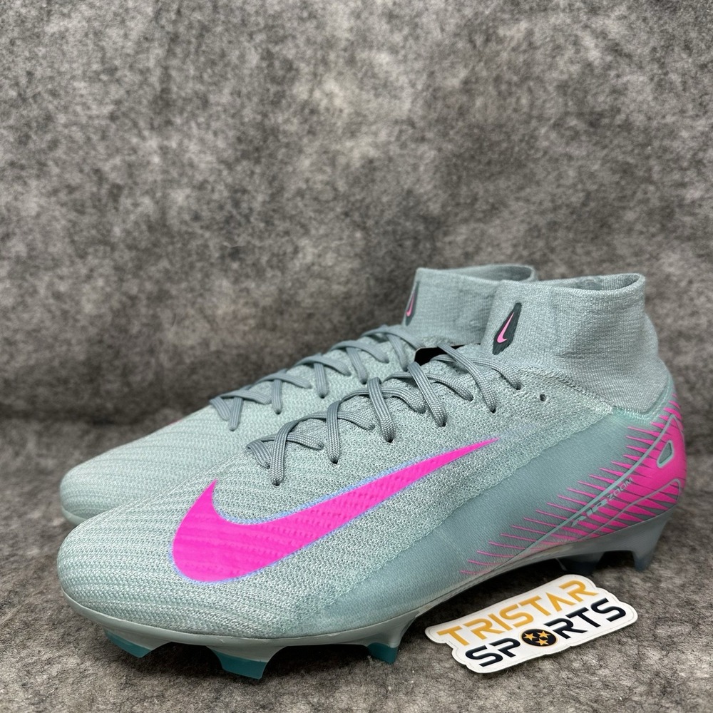 Nike Mercurial Superfly 10 Elite FG Soccer Cleats Mens Size 11 Ocean Prism Pack